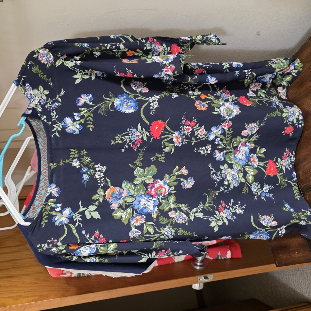 Floral Long Sleeve Blouse
